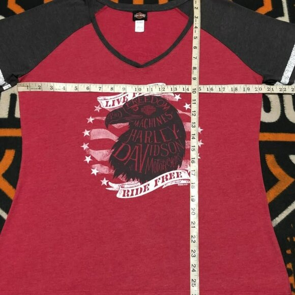 Harley-Davidson T-shirt Large Women, Stretchy-ROSWELL GEORGIA - Picture 5 of 5